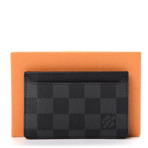 louis vuitton neo card holder graphite damier graphite|Neo Porte Cartes Damier Graphite Canvas .